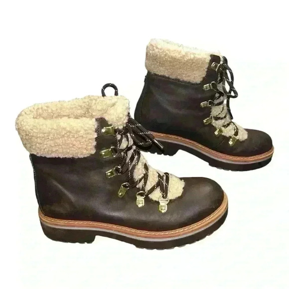 Tommy Hilfiger Ron2 Women Hiking/Winter Boots color brown | size 6M | pre-loved - Picture 3 of 7